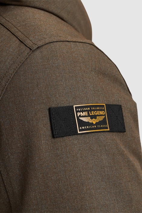 PME legend semi long jacket strator melange t